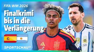 WM-Finale Spanien – Argentinien Highlights FIFA WM 2026 | Sportschau