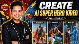 AI Se Super Hero Video Kaise Banaye | Full Course 2026 | Cinematic Superhero AI Video Tutorial screenshot 4