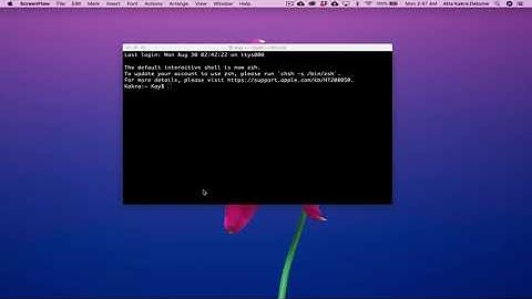 5. Kernel, Shells, Default Shell and Current Shell - Learn Unix