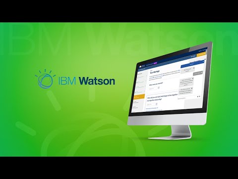 Video: IBM Watson è un chatbot?