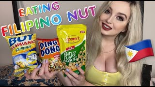 EATING FILIPINO SNACKS