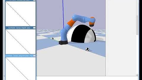 Pybullet Kuka Robot Simulation using Inverse Kinematics