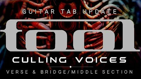 Tool Culling Voices - Initial Guitar Tab (Example of my TAB vids)