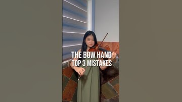 TOP 3 MISTAKES VIOLIN BEGINNERS MAKE ❌ #violintutorial #violinshorts #violin