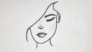 Como desenhar rosto de garota, Desenhos para iniciantes