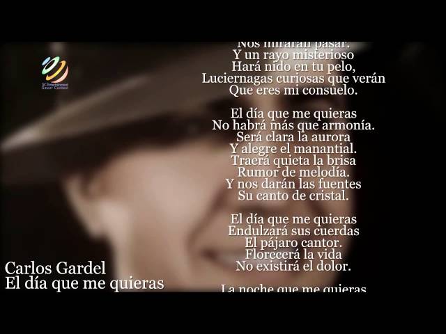 Carlos Gardel - El dia que me quieras