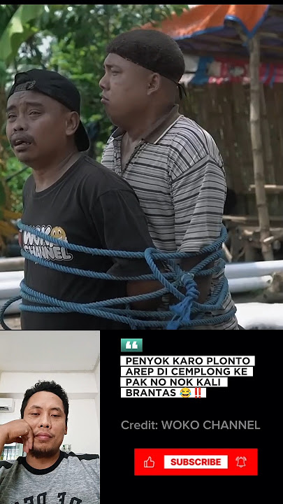 Penyok Karo Mukidi Arep Di Cemplongno KALI Pak NO 😂‼️ #wokochannel #shorts