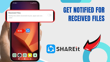Get Notified For Received Files On Share it.|Technologyglance