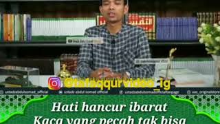 Hati Hancur Ibarat Kaca Yang Pecah Tak Bisa Direkatkan Kembali