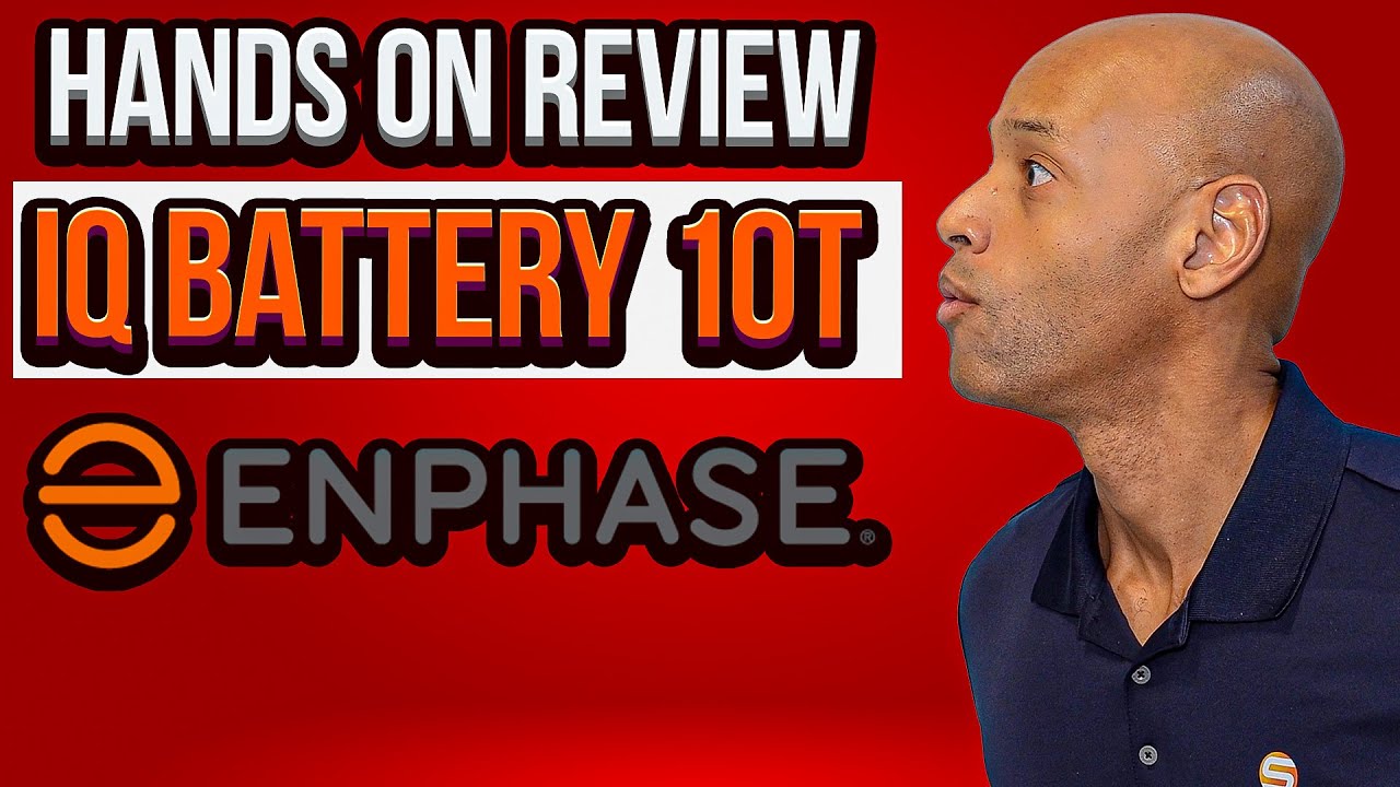 Enphase Battery (IQ Battery 10T) YouTube