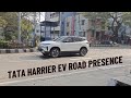 Tata Harrier EV Road Presence | Pristine White Colour Car | Looks | Staytune for Trends