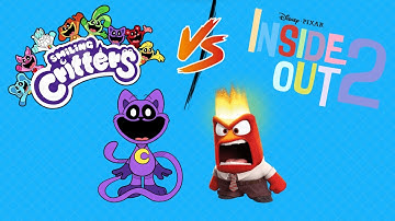Smiling Critters vs Inside Out 2 vs Poppy Playtime Battle #roblox