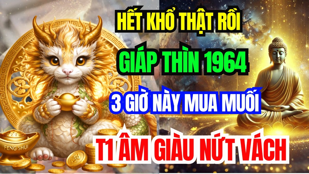 Thầy Phong Thủy Tiết Lộ: Giáp Thìn 1964 Mua Muối Vào 3 Ngày Này, Tiền Về Như Thác Đổ Cả Năm Phát Tài