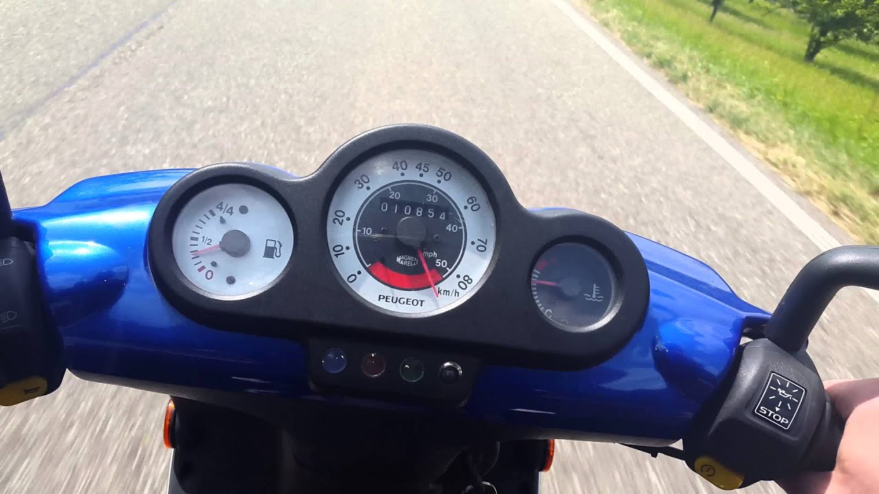 Wie Viel Kmh Bringt Eine Offene Cdi Speedfight2 50ccm offene CDI - YouTube