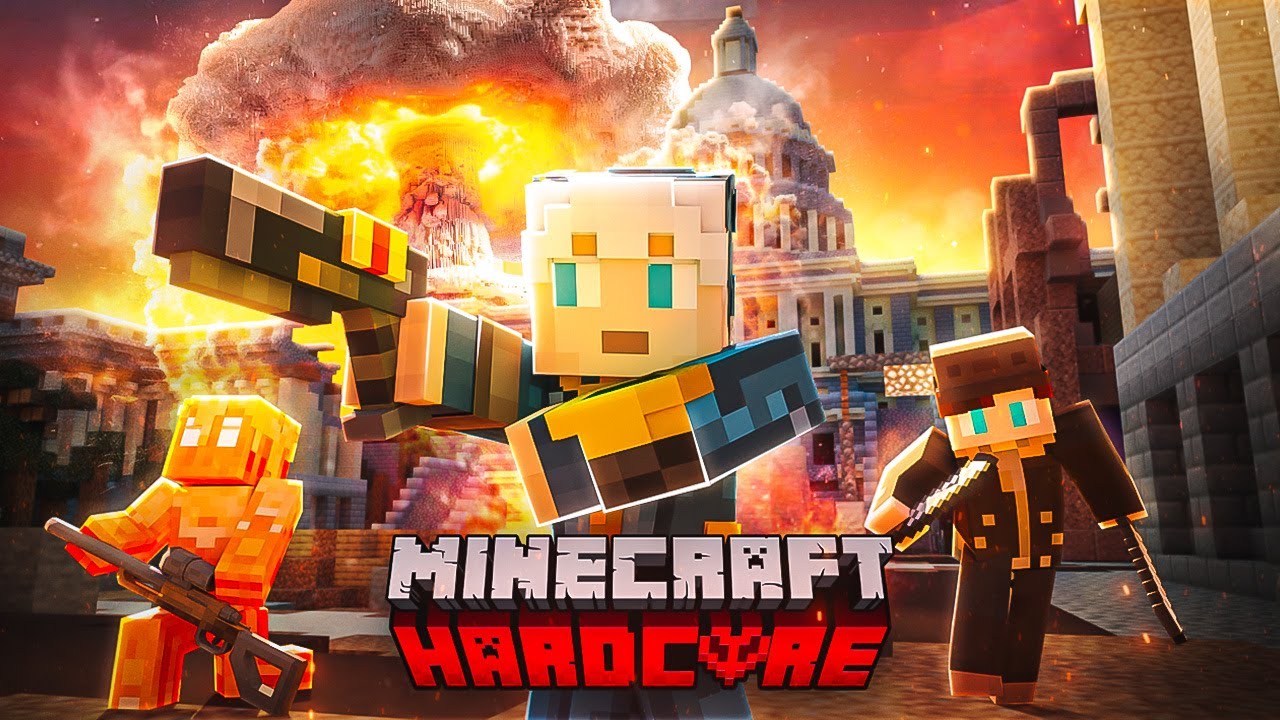 ÜBERLEBEN 100 Spieler eine Fallout Apokalypse in Minecraft?