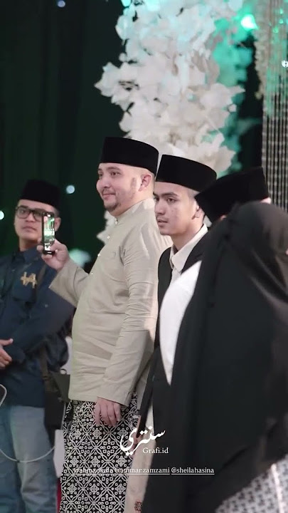 Bani Zamzami turut hadir dingunduh mantu, Masya Allah #lirboyo #gusazmi #ningsheila #gusbaha #shorts