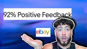 Watch this if you have bad negative feedbacks on eBay!!
