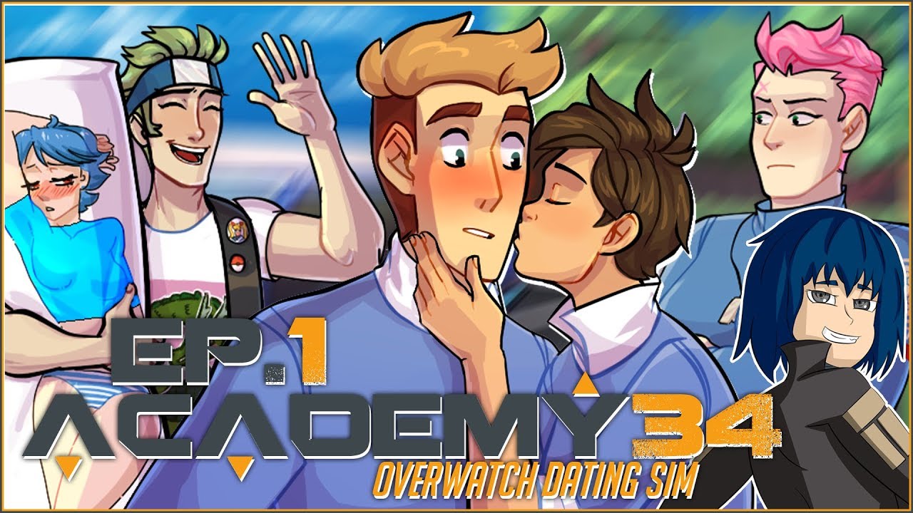Academy34: Overwatch Dating Sim | Ep.1 - Tracer's Kiss - YouTube