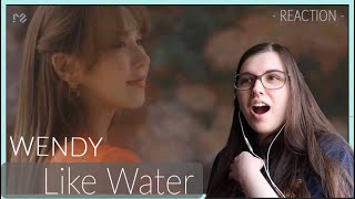 WENDY - 'Like Water' | REACTION