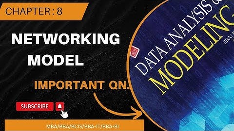 Networking Model Important Question ||MBA/ BBA/ BBA-IT/ BCIS/ BBA-BI || #dataanalysisandmodeling