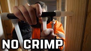 Mind Blowing Pex Install | No Crimp Expandable Uponor  Home Renovation