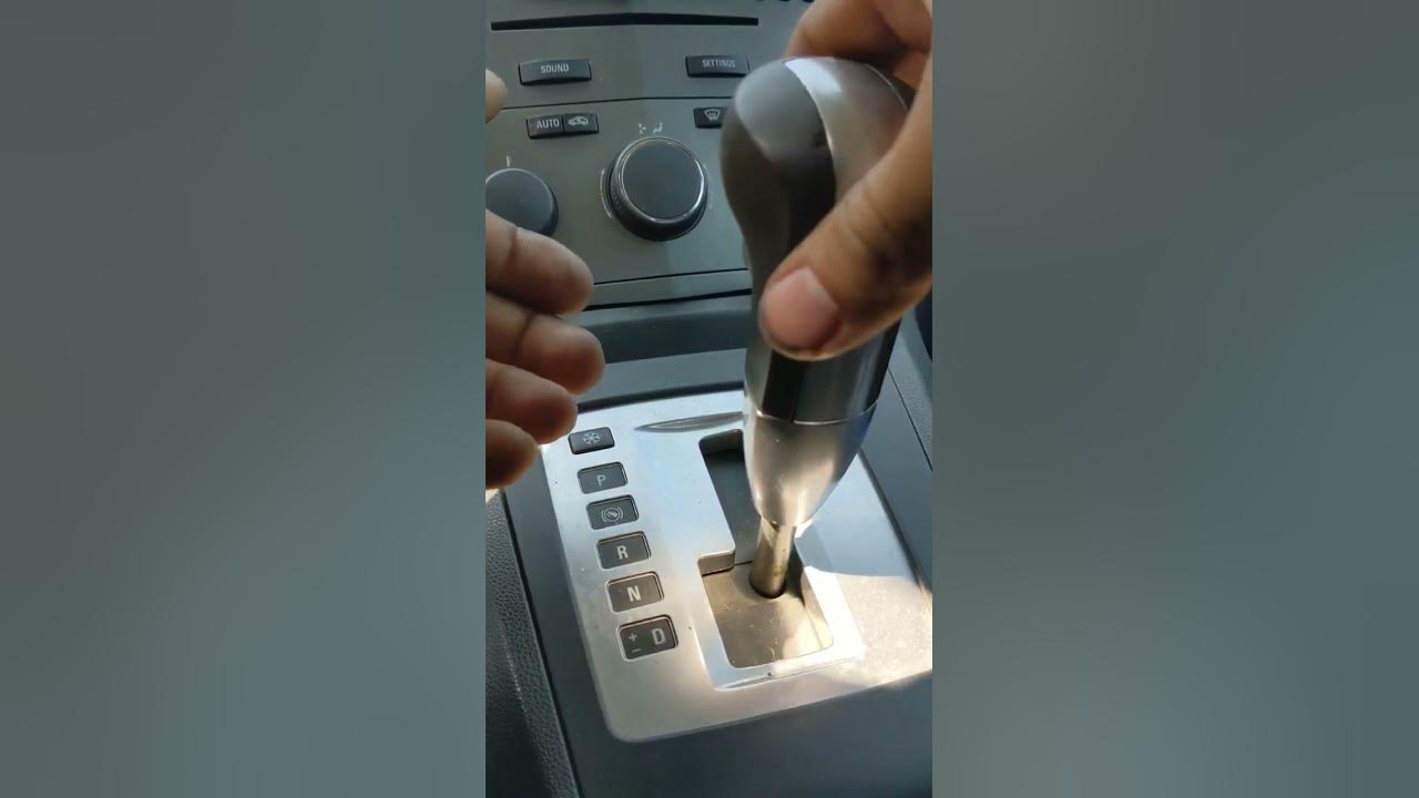 Как снять машину с паркинга на автомате Audi A3 Year 2017 Releasing the selector lever manually (left-hand drive vehicle