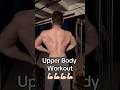 UPPER BODY WORKOUT💪🏻
