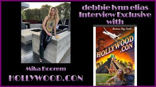 MIKA BOOREM lets her creativity for making movies shine with HOLLYWOOD.CON - Exclusive Interview