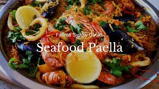 EASY AND DELICIOUS SEAFOOD PAELLA. 🥘🥘🦐🦞🦑🦪🦀