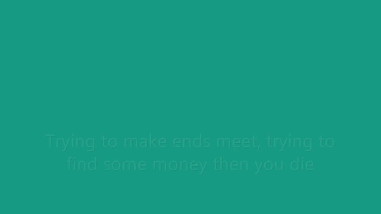 The Verve Bittersweet Symphony (Lyrics and Song) YouTube