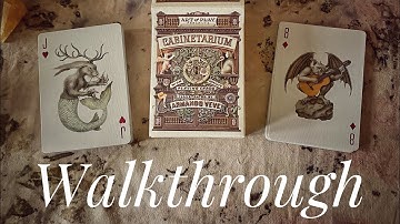 Cabinetarium Playing Cards ~ Walkthrough