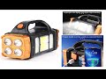 Emergency light torch solar powered amazon