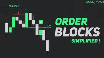 Order Block Simplified - ICT Concept