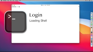 login命令 - macOS 终端启动加载shell的过程