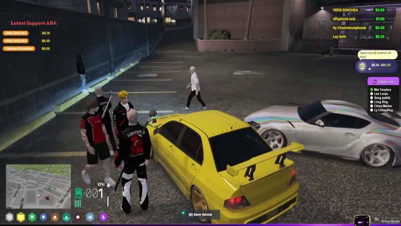 04(Sam Gaming) Stream highlight GTA5 Angkor RP #អាផាកឡូវ  #អាលើយ #អាខ្វិត