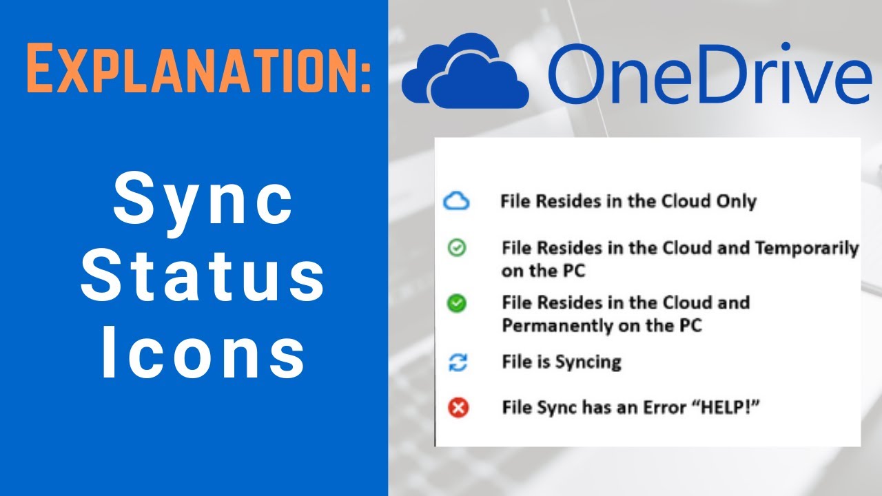 How do I know if OneDrive is synced?