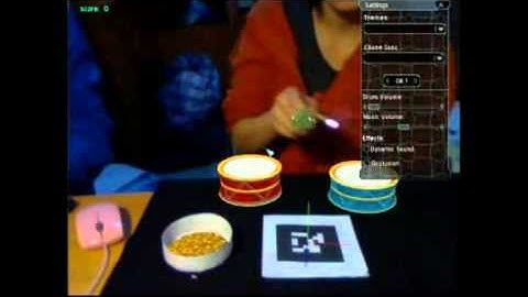 Augmented Reality Drum Game