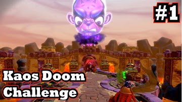 Skylanders Trap Team - Kaos Doom Challenge: So It Begins Temple (Waves 1-3)