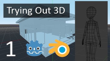 Trying Out 3D - Part 1 [Creating a Simple Scene] [Godot 3.1]