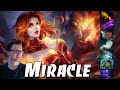 MIRACLE [Lina] Super Mid Crazy Attack | Mid | Best MMR Gameplay - Dota 2