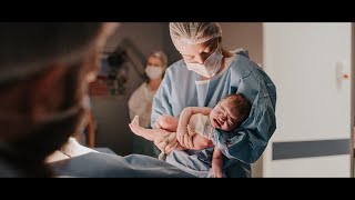 Parto Cesárea - Nascimento Maria -  Hospital Gênesis