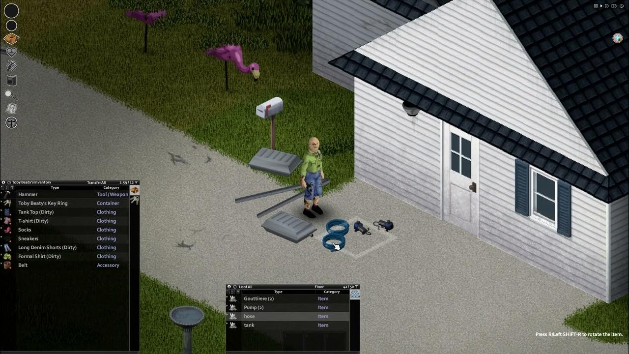 Project Zomboid Rv interior items project YouTube