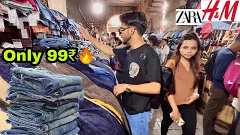 Cheapest Baggy Jeans, Cargos In Mumbai 2023 | Only 199₹🔥 | Original Jeans Only 💯