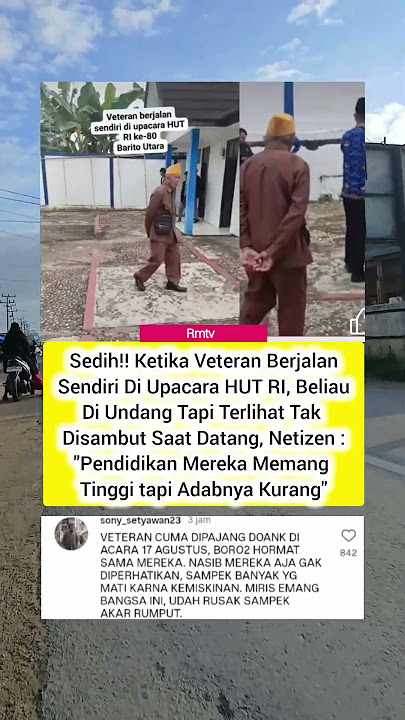 Download lagu Sedih!! Ketika Veteran Berjalan Sendiri Di Upacara HUT RI, Beliau Di Undang Tapi Terlihat Tak Disam