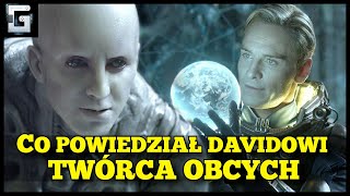 Co powiedział Inżynier do Androida Davida w Prometeuszu?