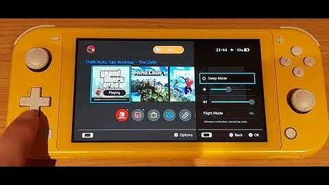 how to quickly disable flight mode on your Nintendo switch lite quick tutorial