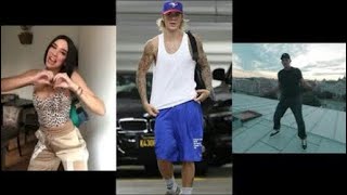 Celebrity Artist Dua Lipa, Will Smith & Justin Bieber Keke Challenge