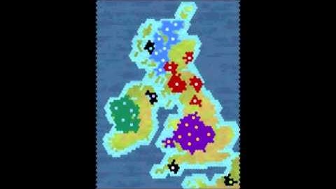 Civ V Map Replay - Domination: Elizabeth!