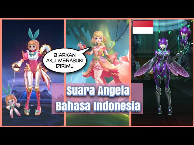 Suara Angela + Voice Skin Collector Flora Elf Bahasa Indonesia Hero Mobile Legends class=