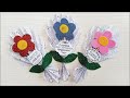 Цветы из фоамирана и фетра к 8 МАРТА! Очень просто, очень быстро! / Flowers DIY